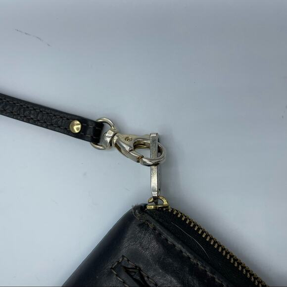 Fossil Green & Blue Patchwork Leather Full Zip Wallet - Picture 8 of 8